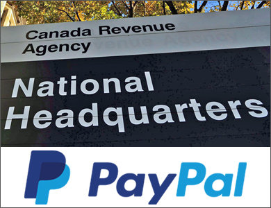 CRA cracks on Paypal