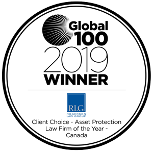 Global 100 - 2019 award Rogerson Law Group